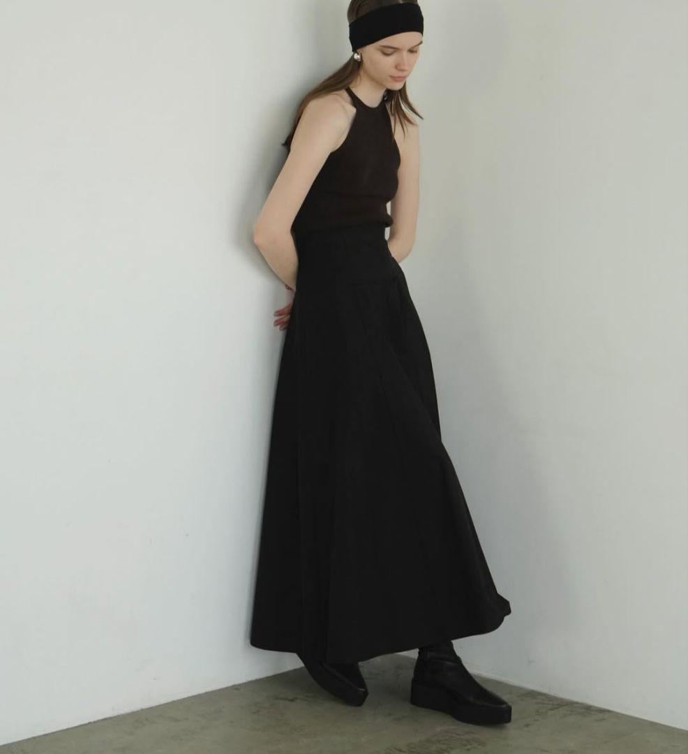 【新品】CLANE アメリカンスリーブニットトップス