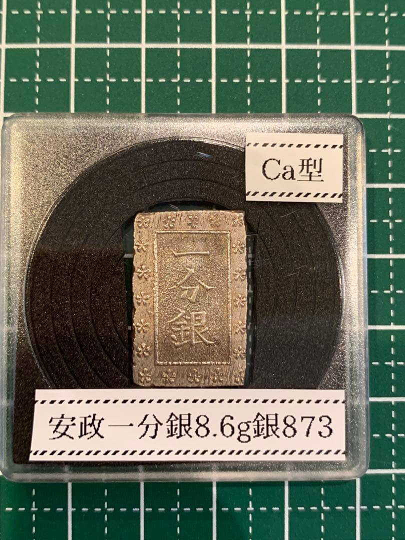 【年始セール、最終値下げ】安政一分銀1枚、天保一分銀2枚、セットです