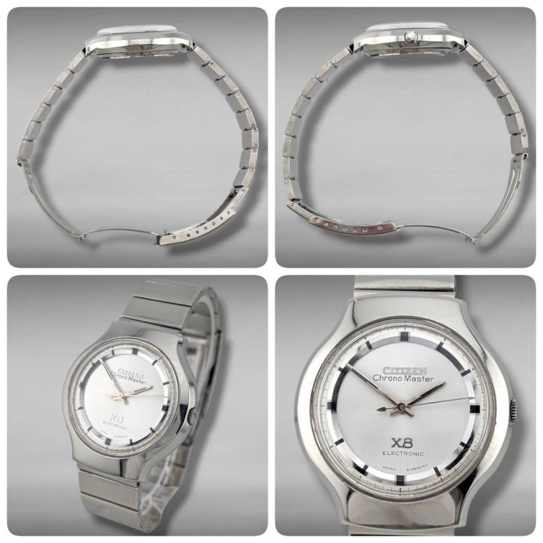 【稼働】シチズン クロノマスターX8 エレクトロニック 純正ベルト
