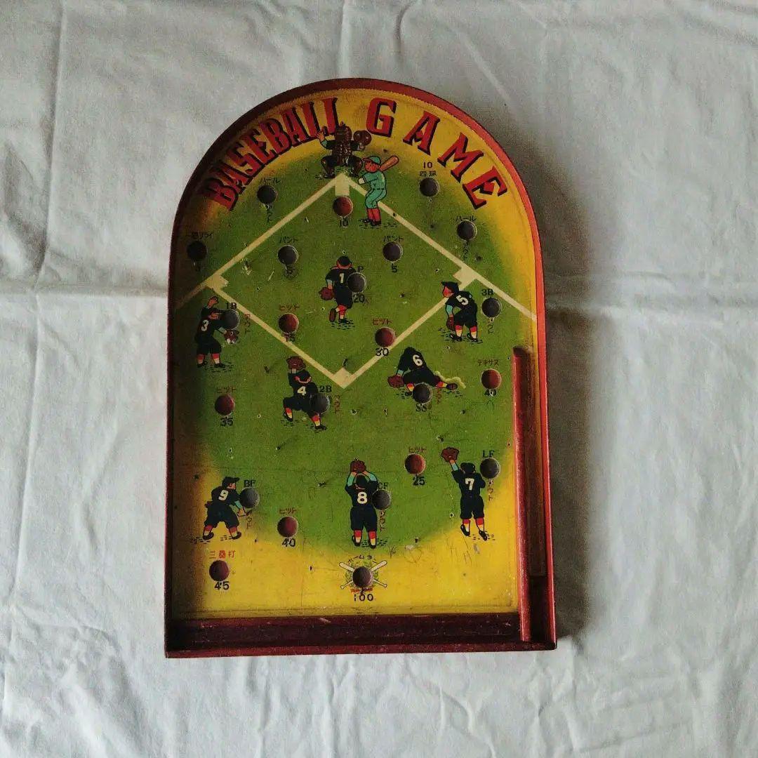 昭和レトロ　Vintage　ピンボール　野球