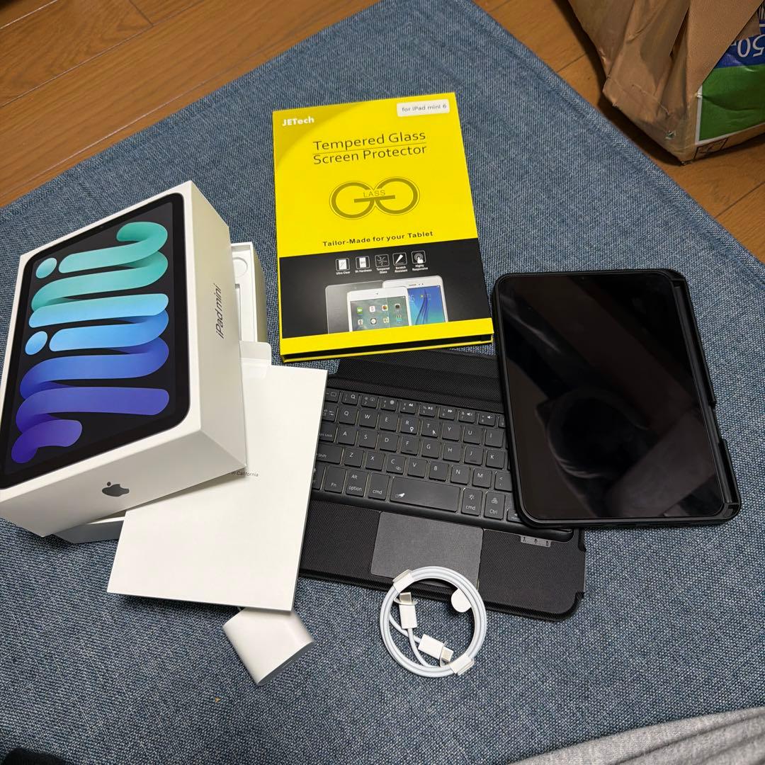 バッテリー100% iPad mini 6 256GB WIFI ほぼ未使用美品