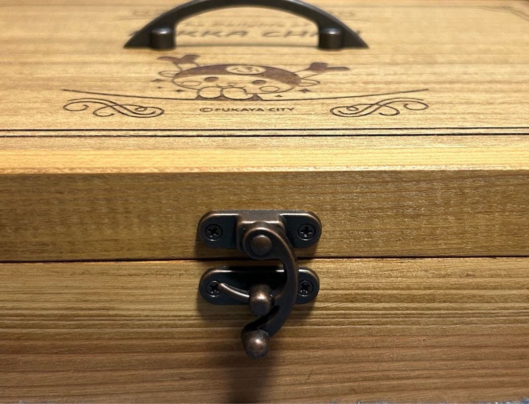 ふっかちゃんの日常 ゴム印 スタンプ 44個 木箱入り ゆるキャラ