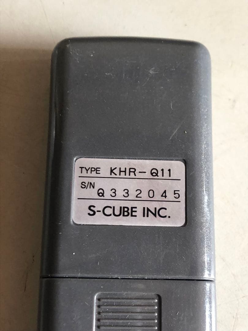 送料無料　S-CUBE INC KHR-Q11 リモコン