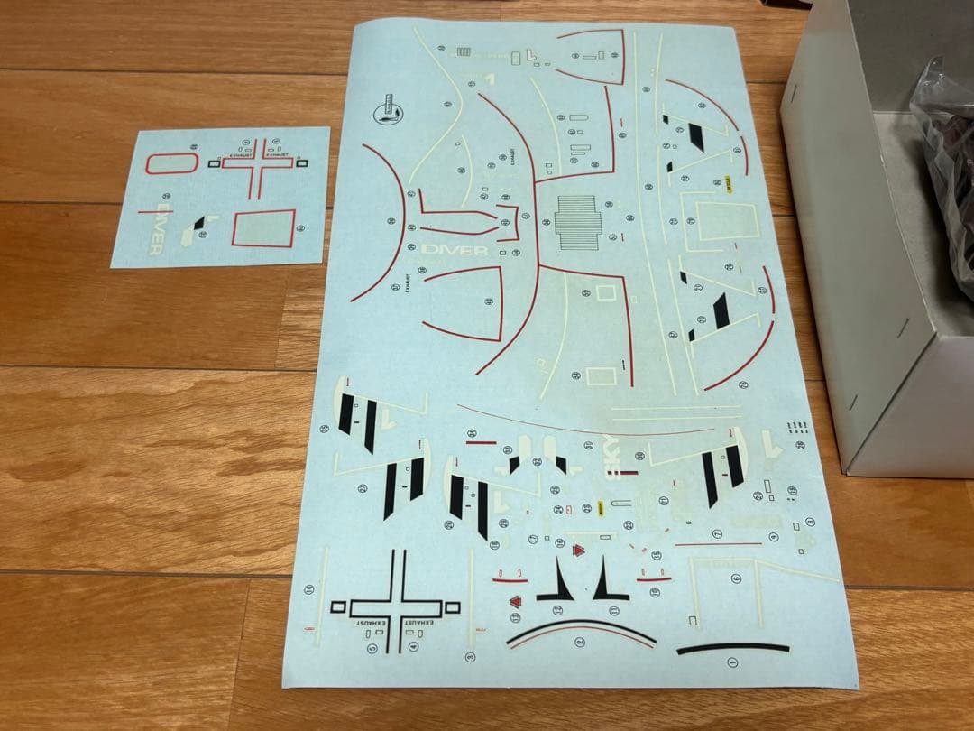 wave 謎の円盤UFO スカイダイバー SHADO SKYDIVER 未組立