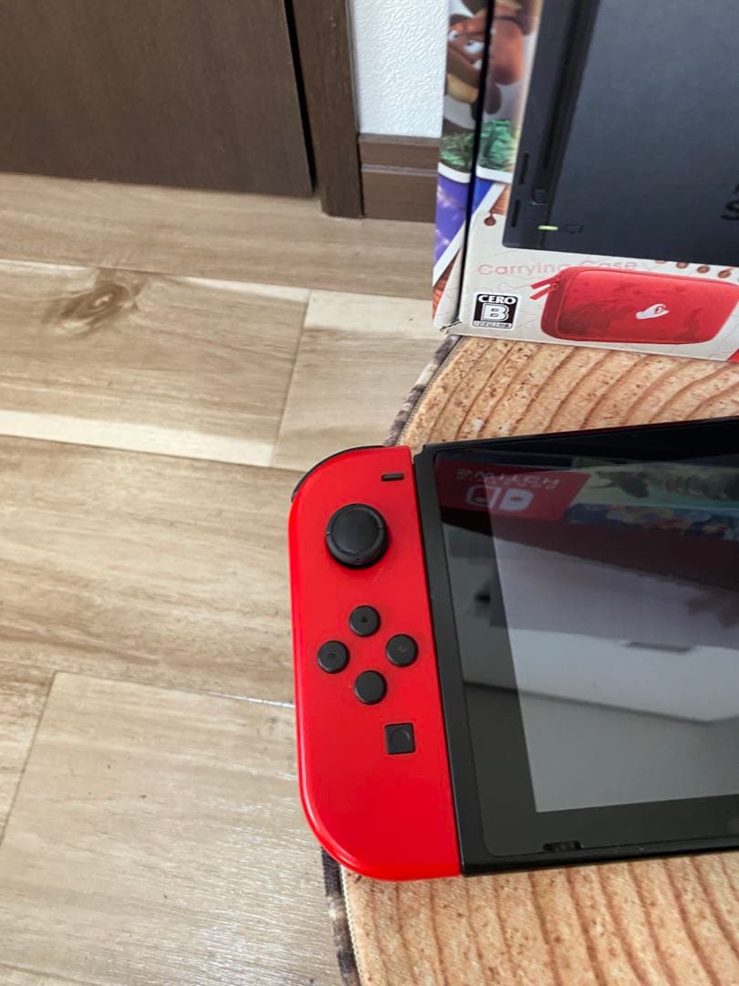 Nintendo Switch ニンテンドースイッチ本体マリオモデルカセット付き
