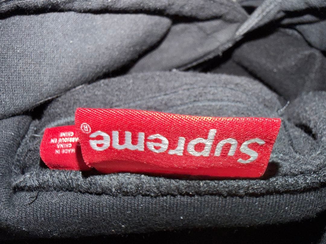 トップス Supreme Satin Applique Hooded Sweatshirt