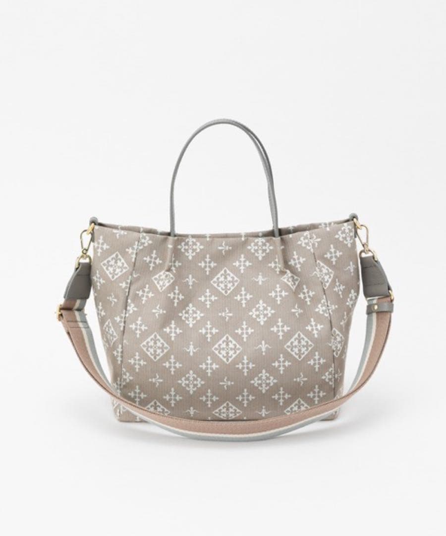 ラシット　2つのシルエットが楽しめる ショルダー付きトートバッグ