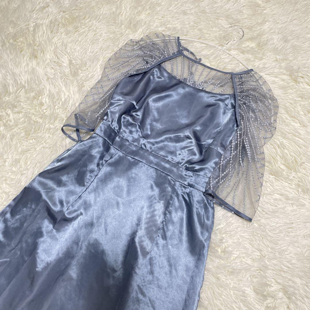 美品 Ｍ【PourVousお呼ばれミモレ丈&七分袖フォーマルオケージョン】