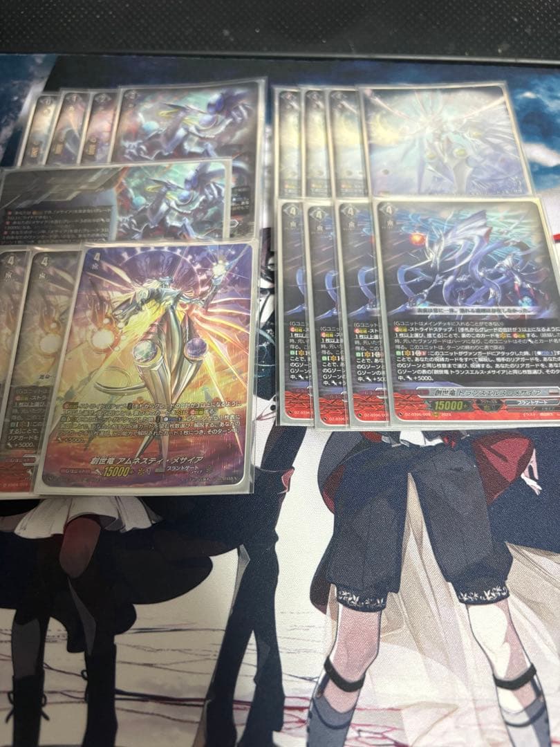 ヴァンガード　メサイア　デッキ　調整パーツ付き