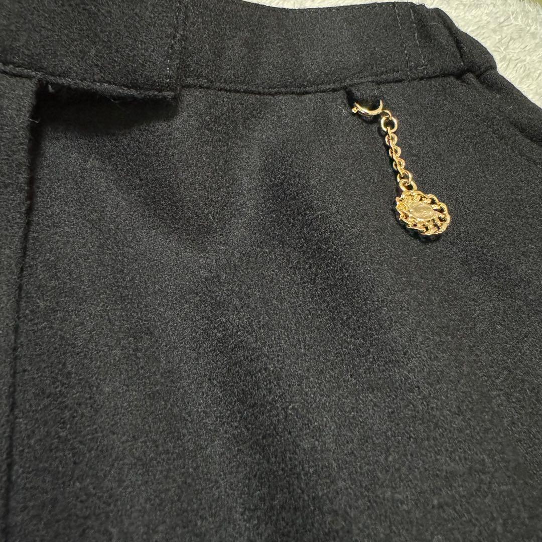 【しーめい様】　　　レリアン◆秋冬用　ウール　ガウチョパン(9 )ブラック