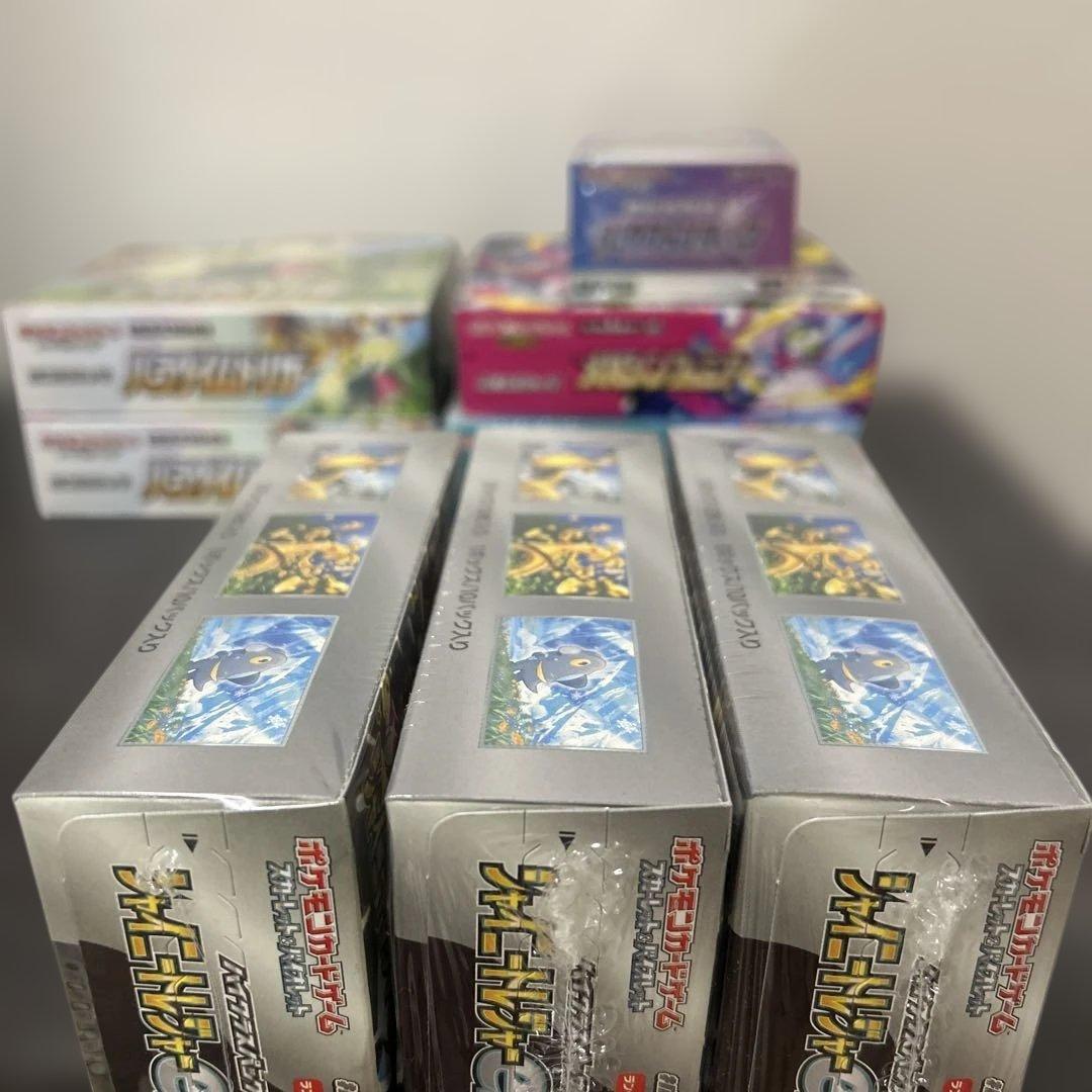 s*u様 ポケモンカード　box セット　シュリンクなしや破れもあり　説明文読ん