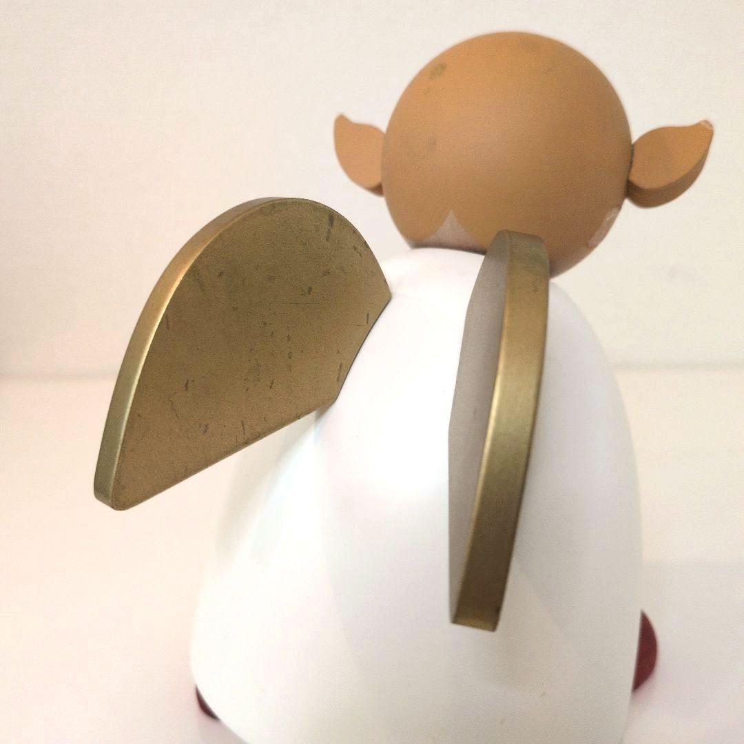 ギュンター・ライヒェル 木製人形 サクソフォンを吹く天使