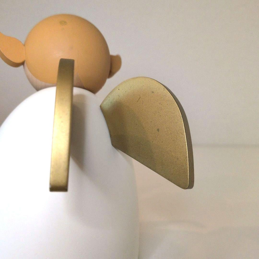 ギュンター・ライヒェル 木製人形 サクソフォンを吹く天使