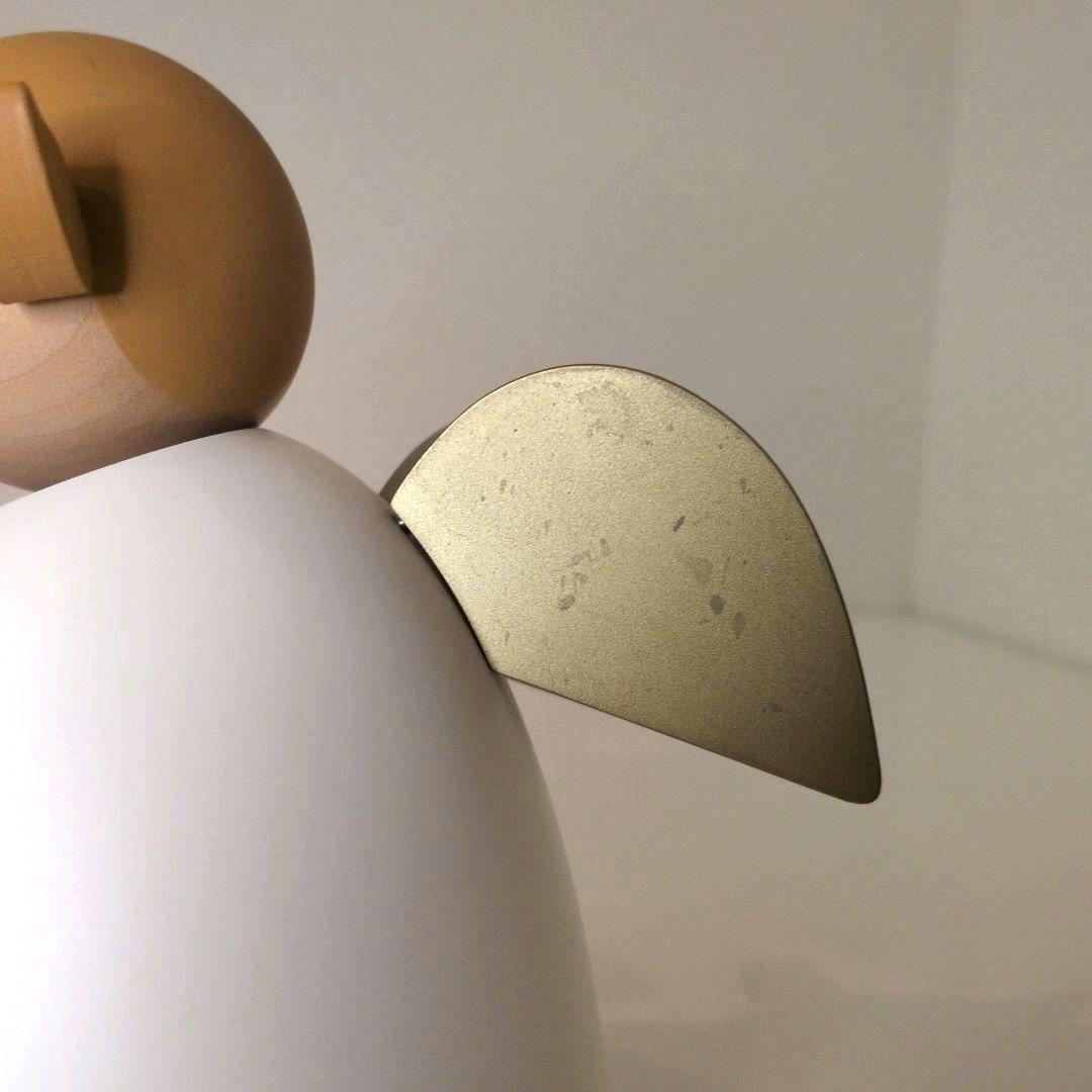 ギュンター・ライヒェル 木製人形 サクソフォンを吹く天使