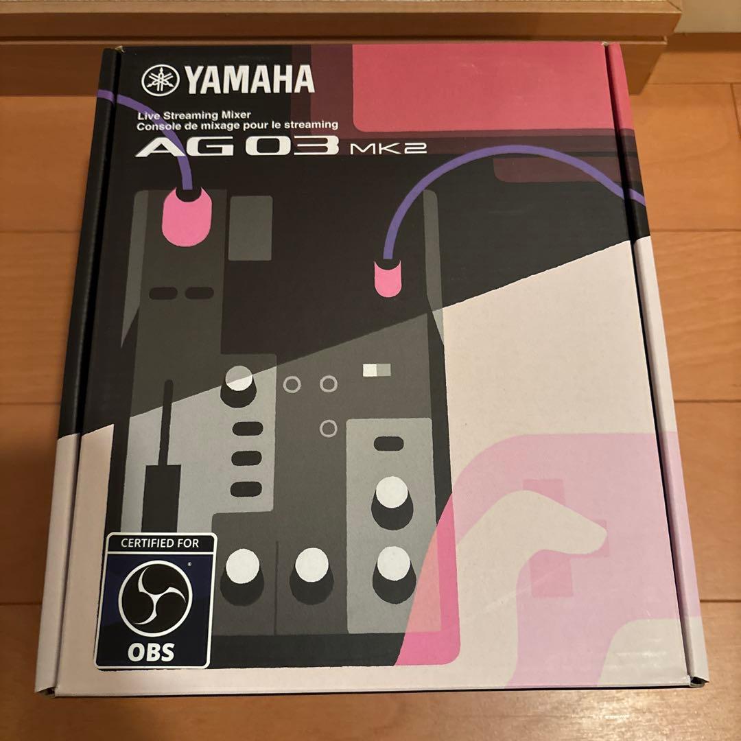 YAMAHA AG03 【MK2の箱に入れて発送】
