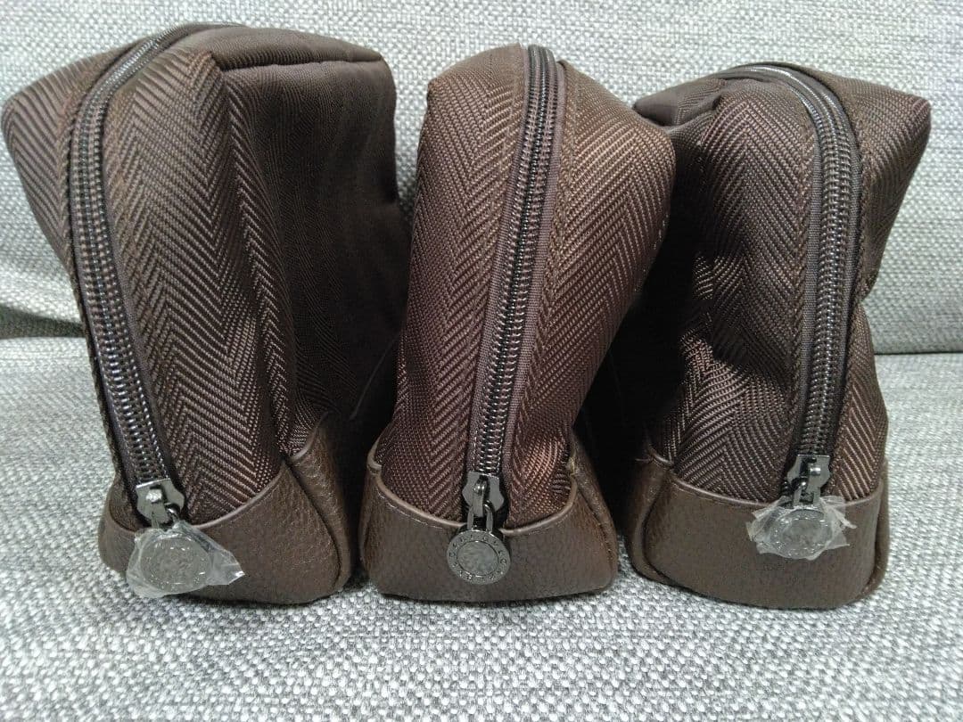 【BVLGARI】 エミレーツ航空　ビジネスクラス　ポーチ 6個