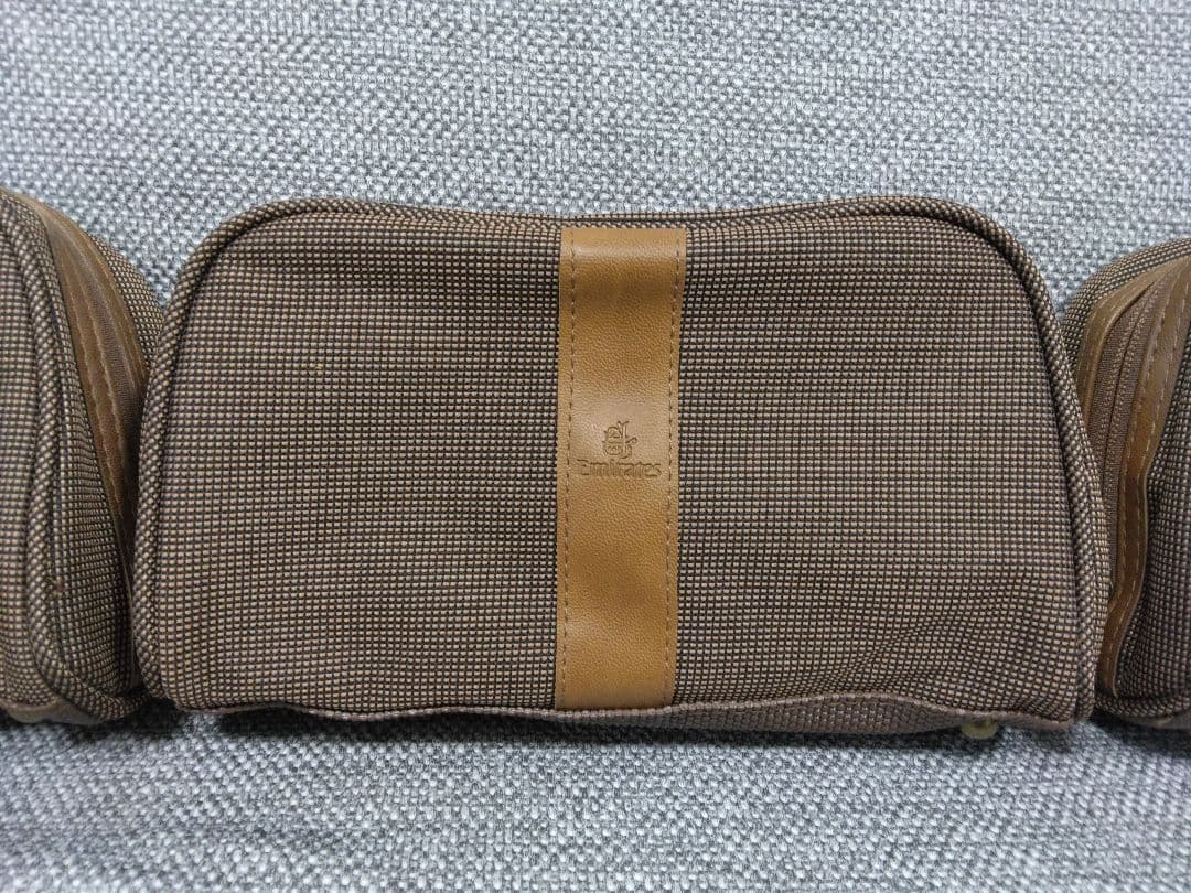 【BVLGARI】 エミレーツ航空　ビジネスクラス　ポーチ 6個