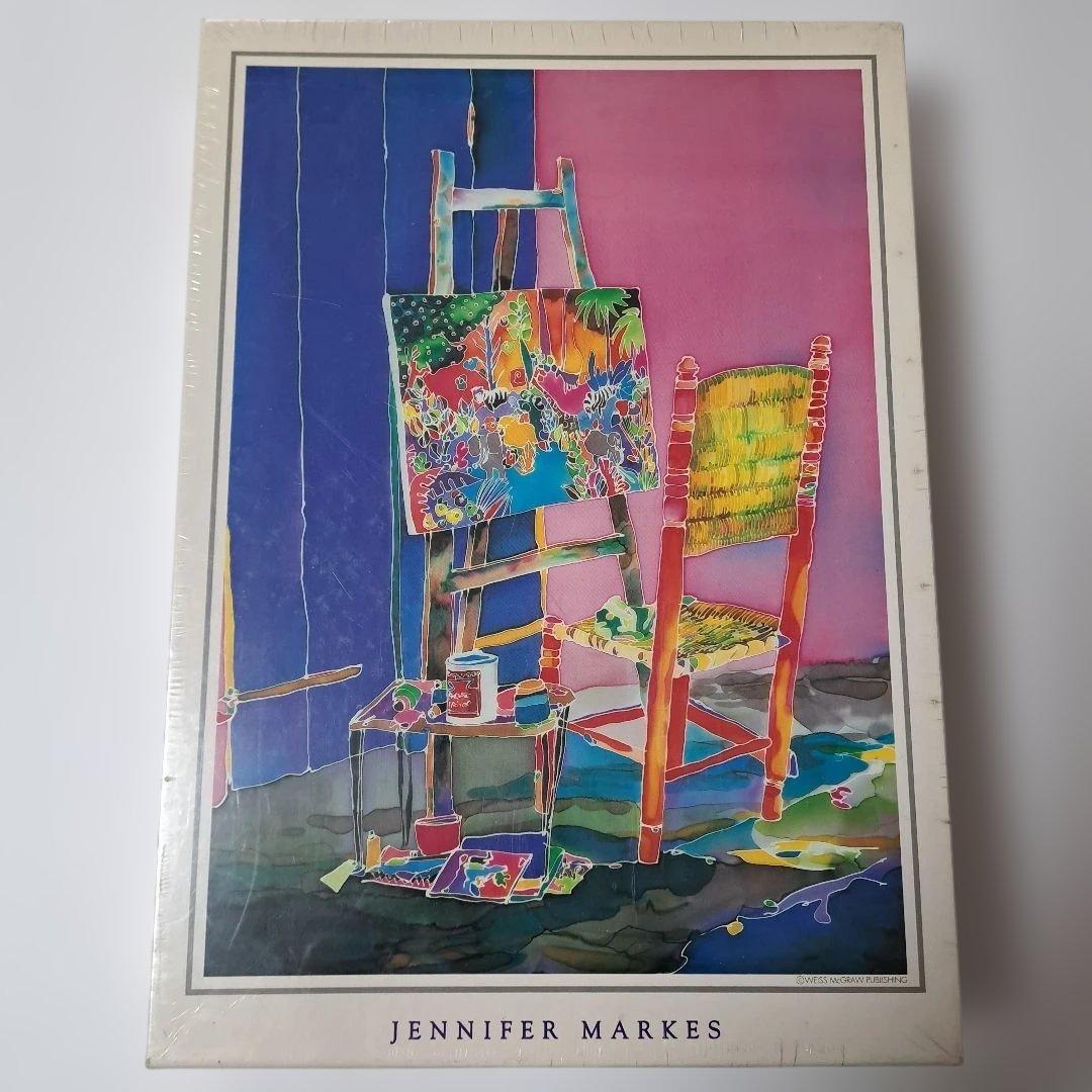 【未使用】 ジェニファー・マークス　キャンパス&イーゼル　ジグソーパズル