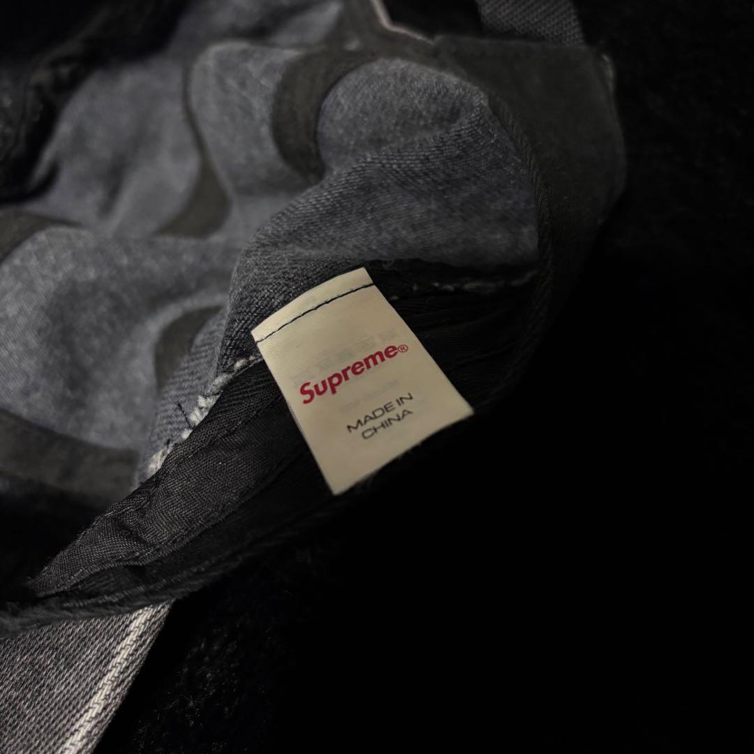Supreme ダークグレー キャップ