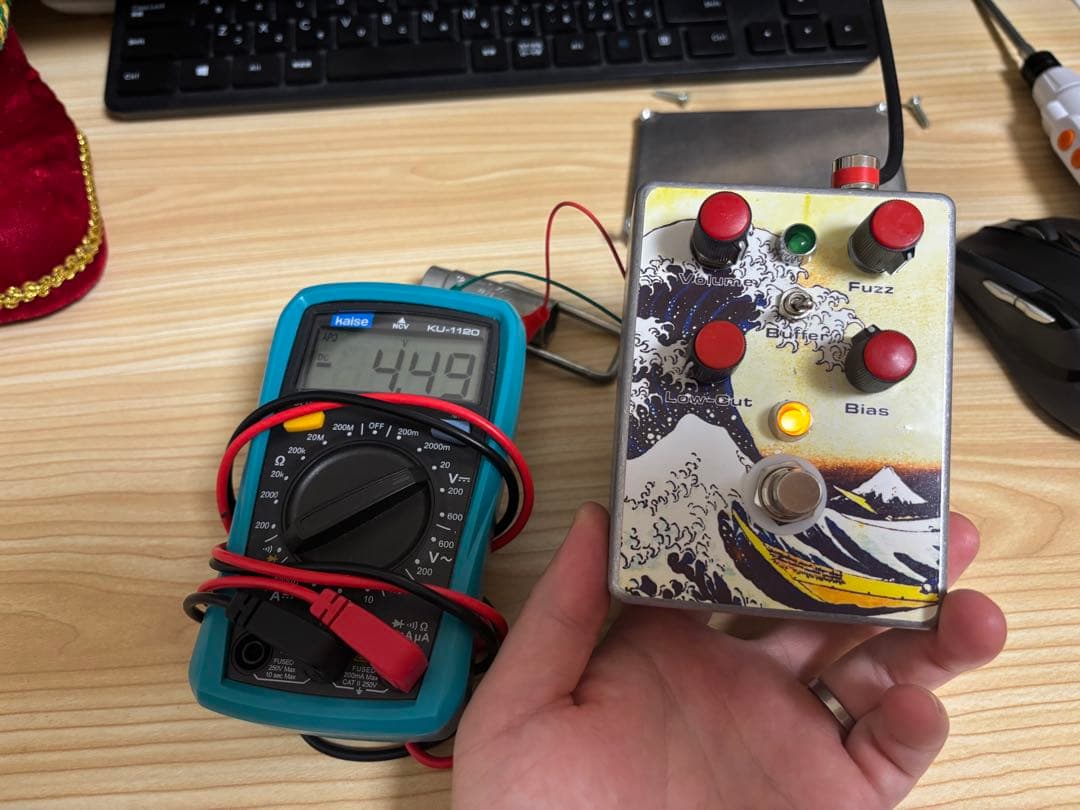 【最終値下げ！】ファズフェイス系 多機能 自作エフェクター