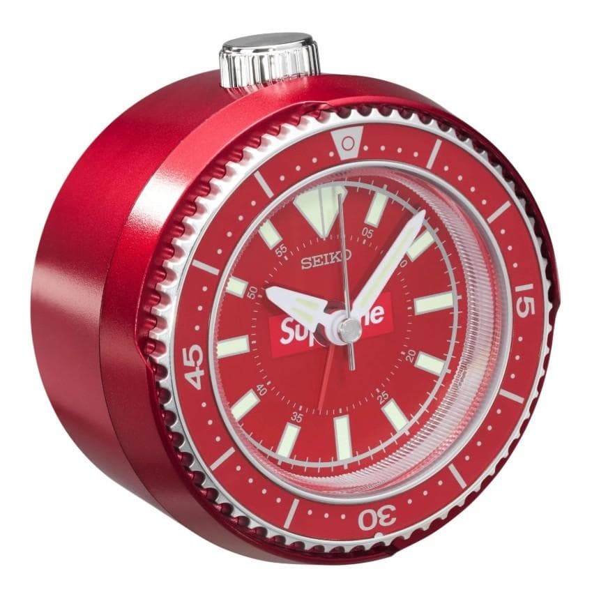 【おまけ付き】 Supreme Seiko Mai Alarm Clock 赤