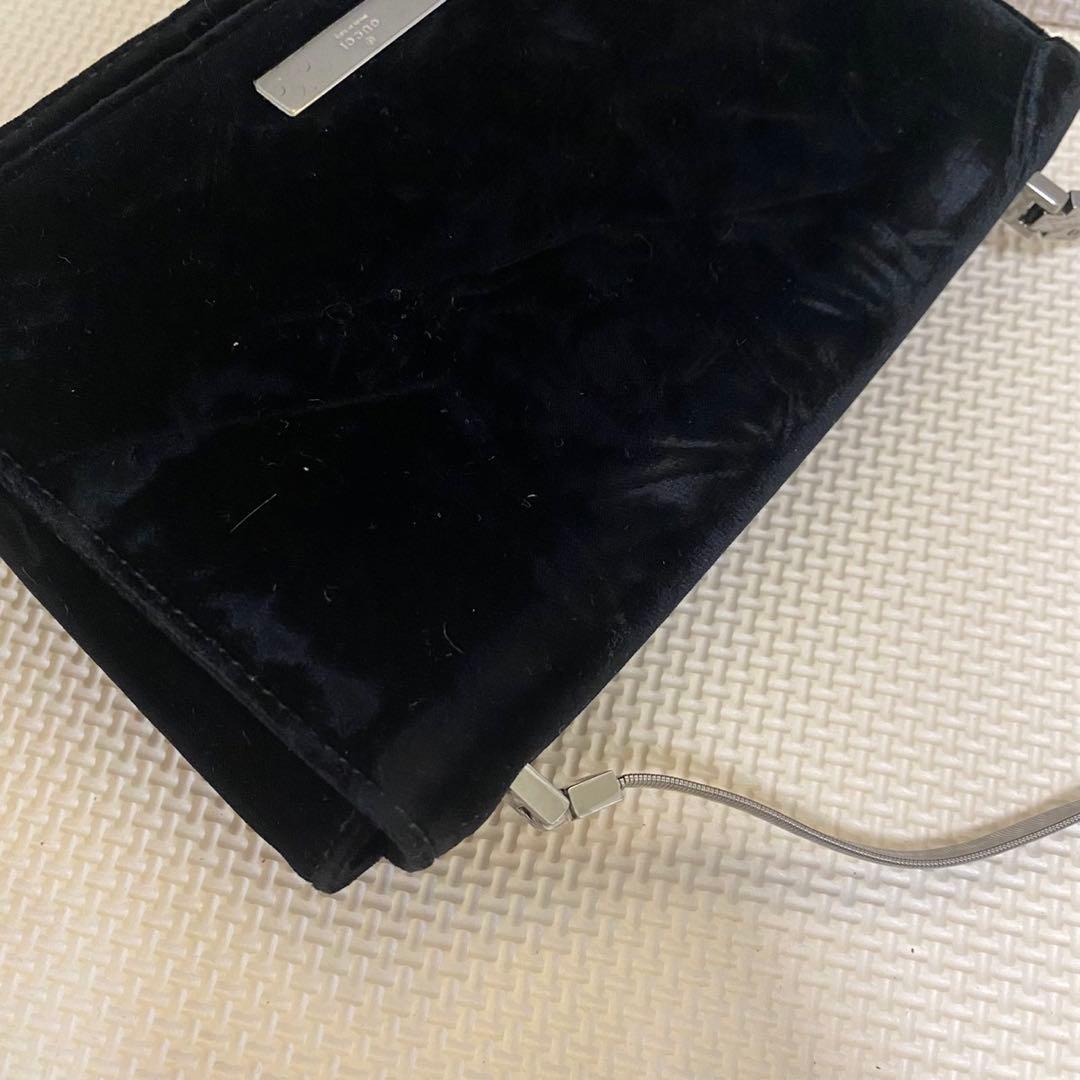 グッチ ベロア パーティー バッグ