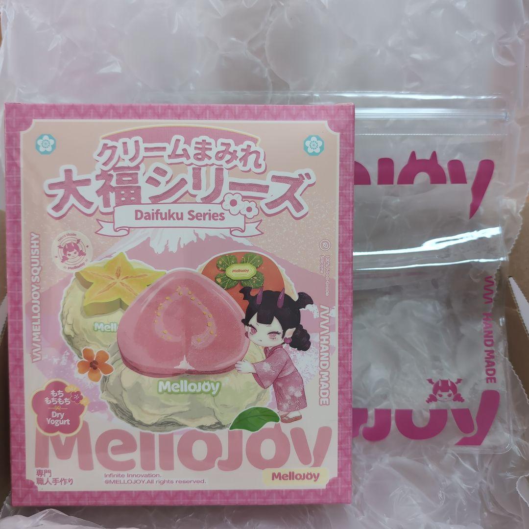 【こに】Mellojoy スクイーズ 未開封 クリームまみれ大福シリーズ