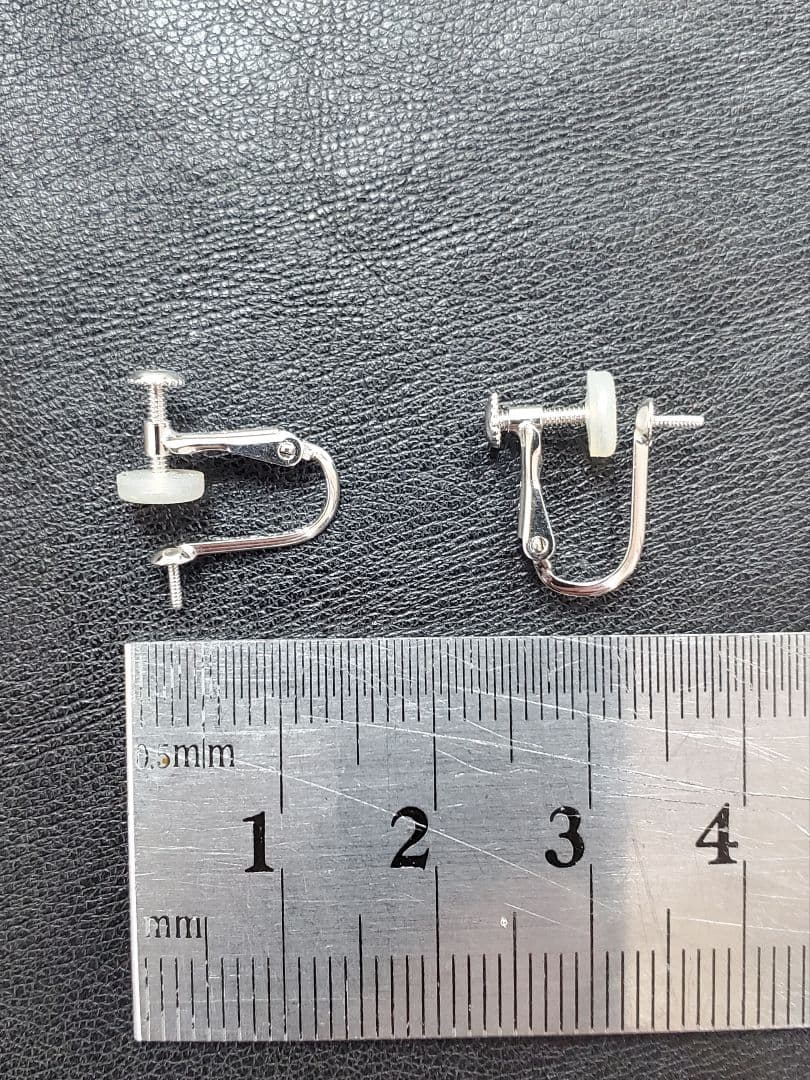 K14WGネジバネ式　イヤリング金具