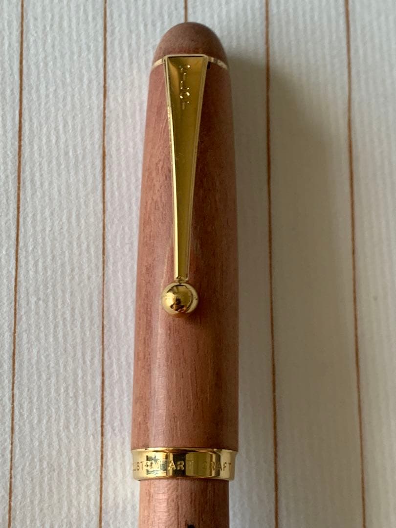【希少】PILOT Art Craft 742 万年筆 木軸 14Kペン先