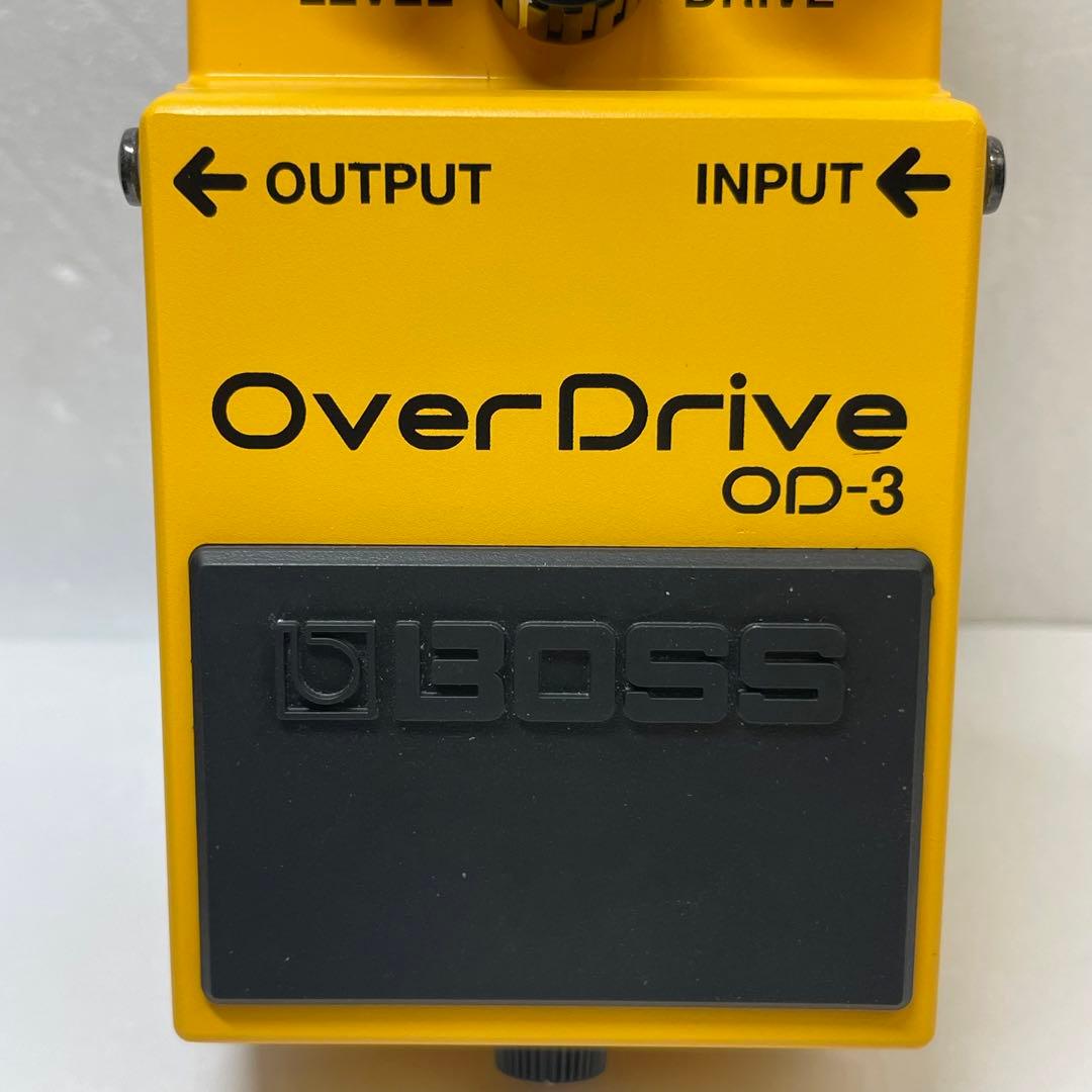 BOSS OD-3 OverDrive オーバードライブ 美品　ギター用品
