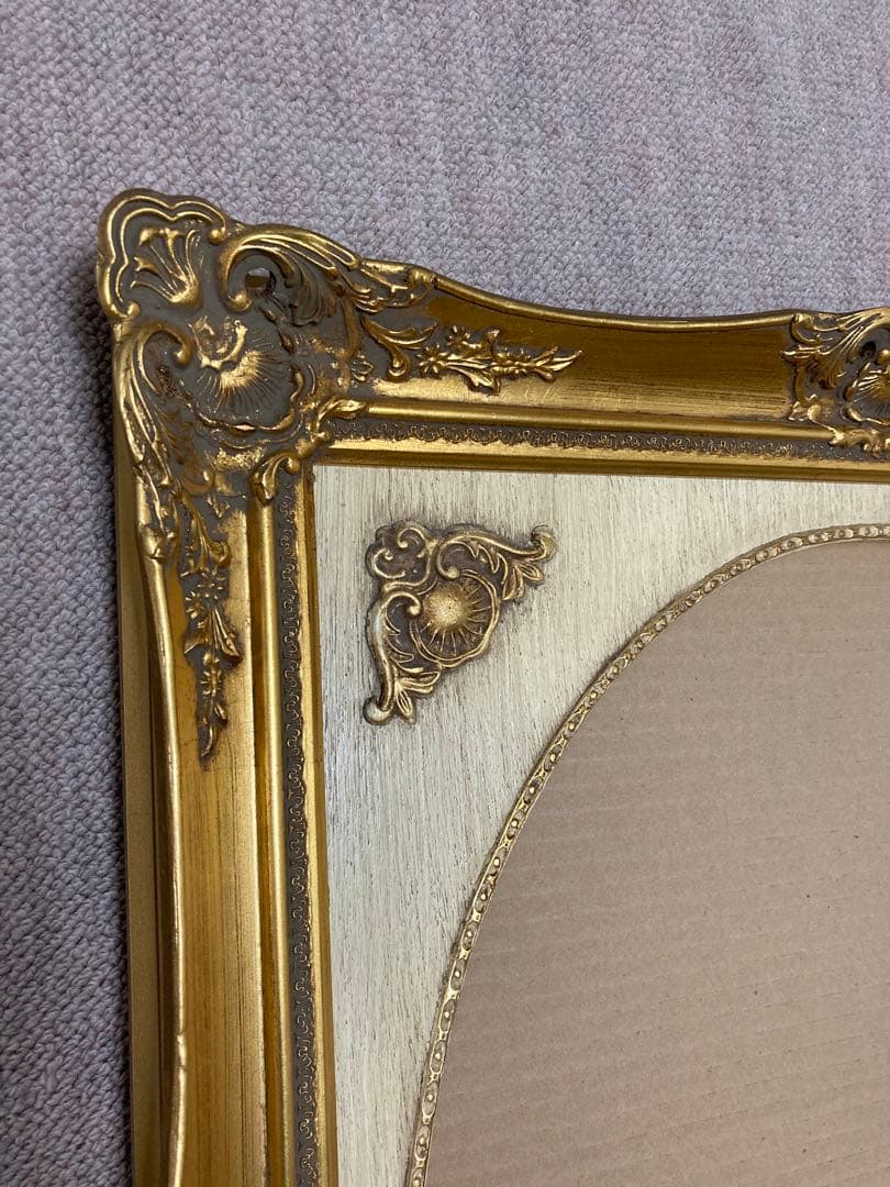 輸入額縁 アンティーク 全紙 特大サイズ額縁