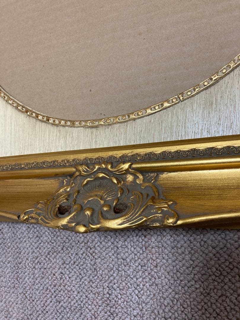 輸入額縁 アンティーク 全紙 特大サイズ額縁