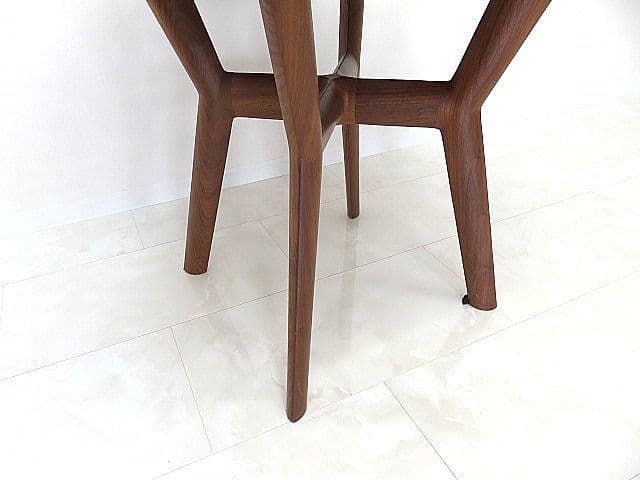 展示品 タイム＆スタイル Opus オーパス ウォールナット ラウンドテーブル