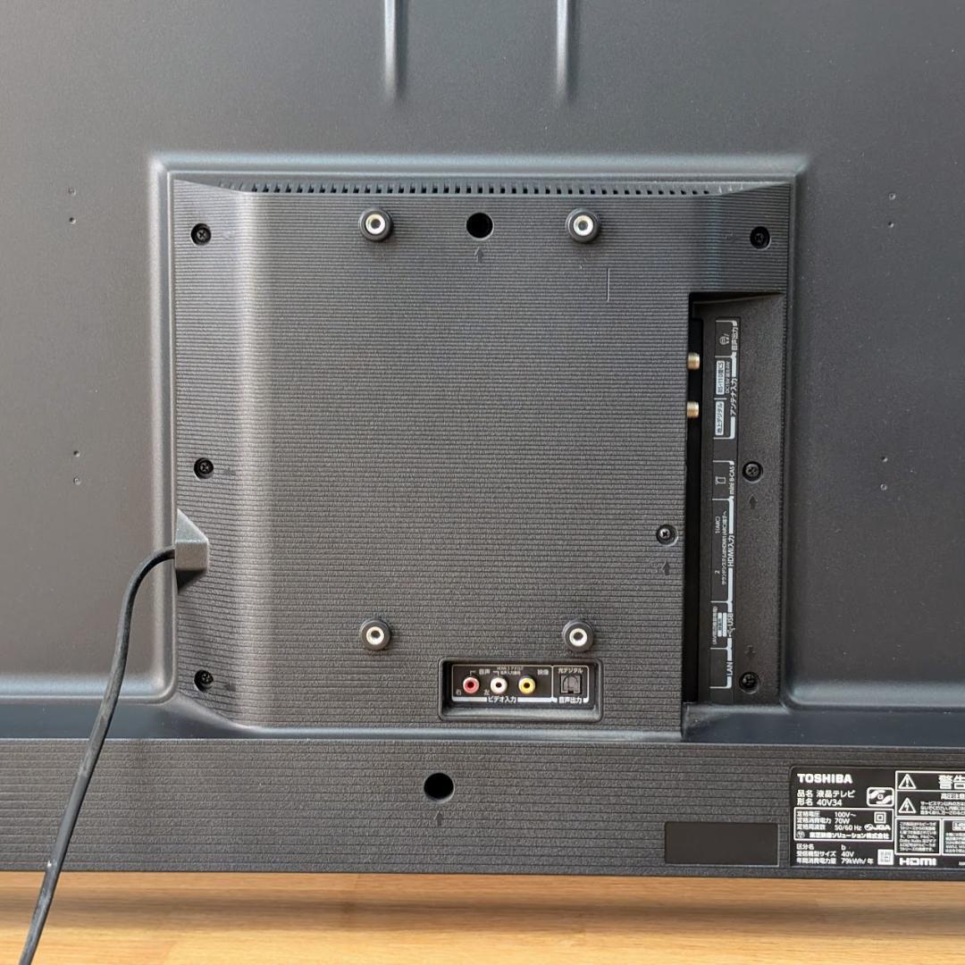 TOSHIBA 液晶テレビ 40V34 40インチ 2022年製