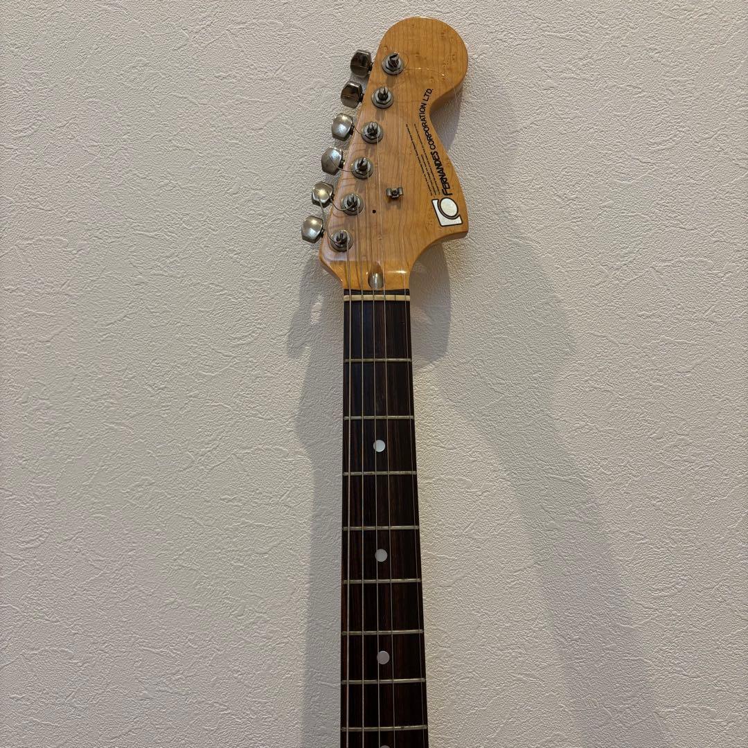 【希少品】FERNANDES フェルナンデス FST-70？　石ロゴ　ケース付き