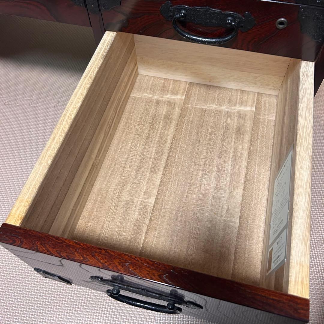 筑後民芸　民芸家具　和風 文机 卓上デスク 90cm幅 88cm