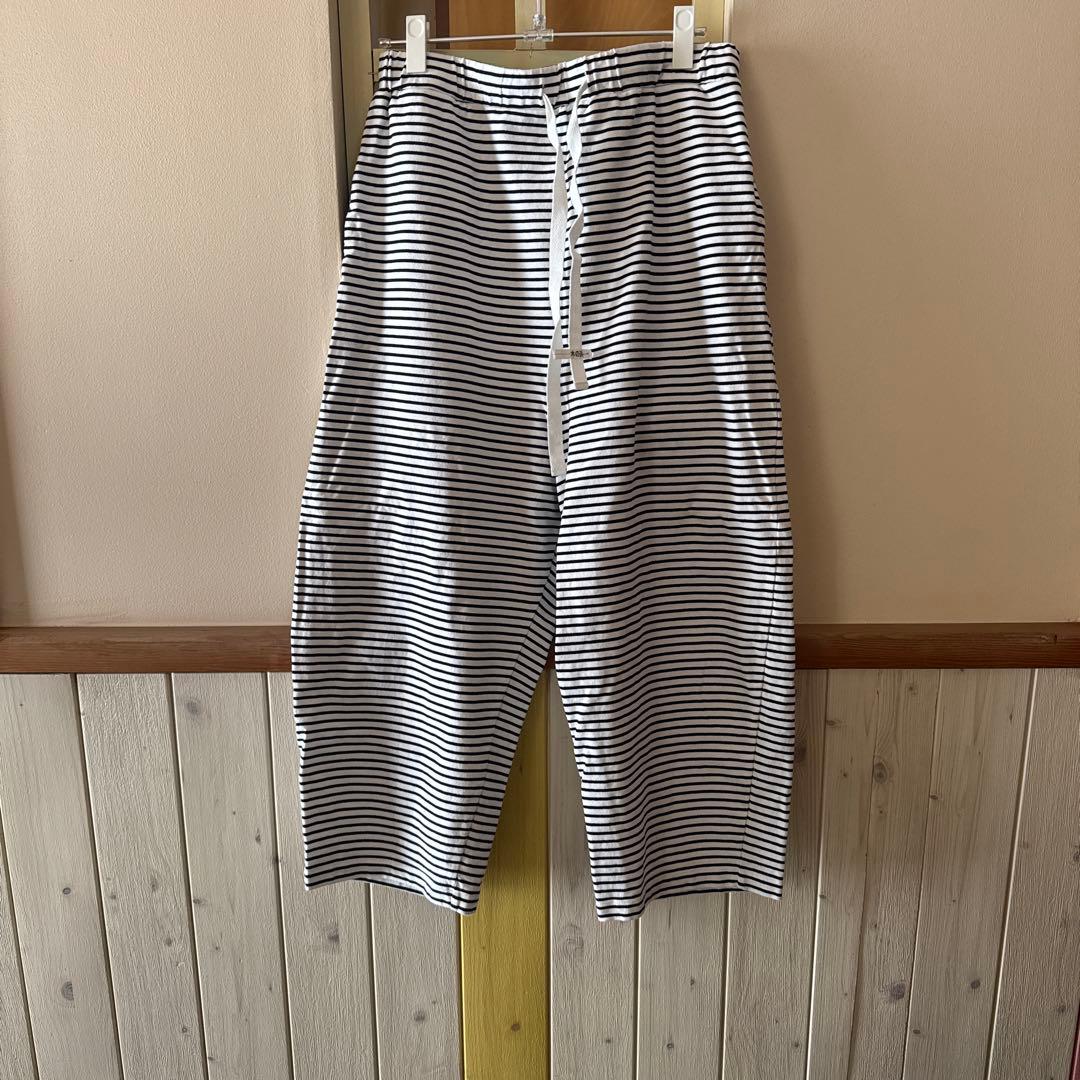 journalstandard luxe ボーダー　サルエルパンツ