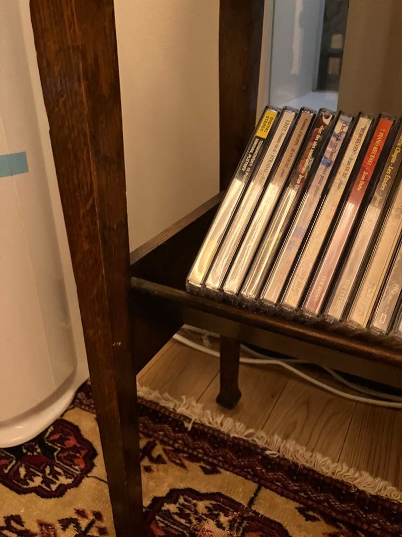 最終お値下げ⭐︎イギリスヴィンテージ木製マガジンラック