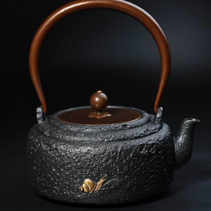 鉄器 急須 伝統工芸 手作り 鉄分補給 鉄瓶　SY-018