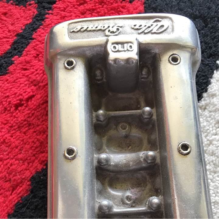 期間限定値引アルフロメオ エンジン型アッシュトレイ、オブジェ