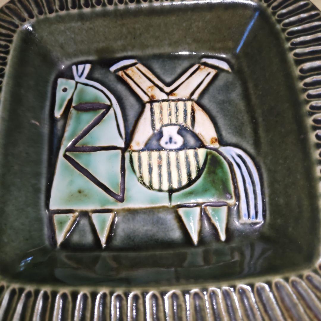 【レア・極美品】グスタフスベリ リサ・ラーソン ヴィンテージ　トレイ　飾り皿 馬