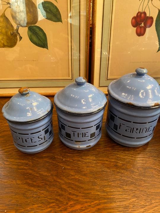 フレンチ　キャニスター5個セット