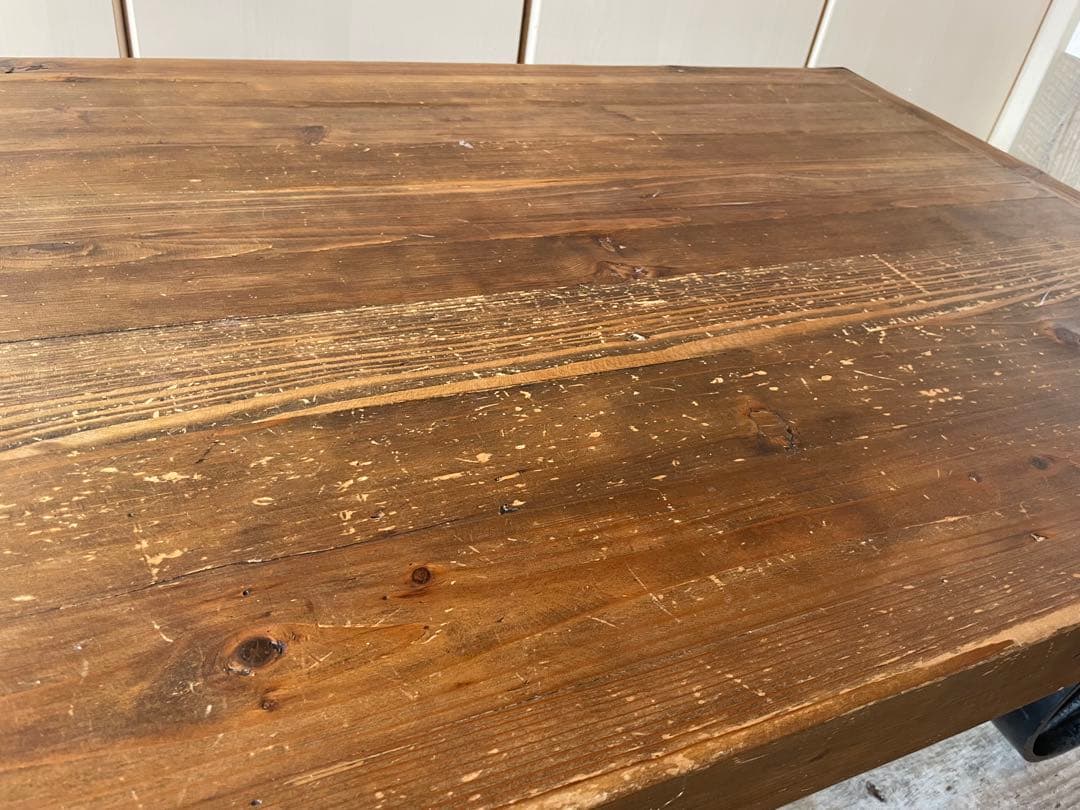 KNOT ANTIQUES ノットアンティークス ローテーブル 車輪