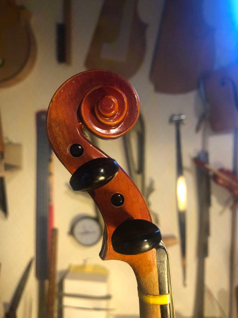 【駒&魂柱調整済】Suzuki分数バイオリンNo280 1/16 1989