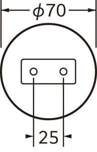 ODELIC　ホワイト ドーム型 ペンダントライト 電球色