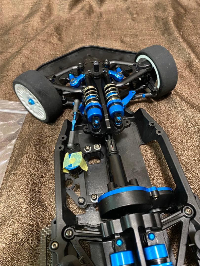 値下げ　タミヤ TC-01 シャーシ　オプションあり　値下げ交渉不可