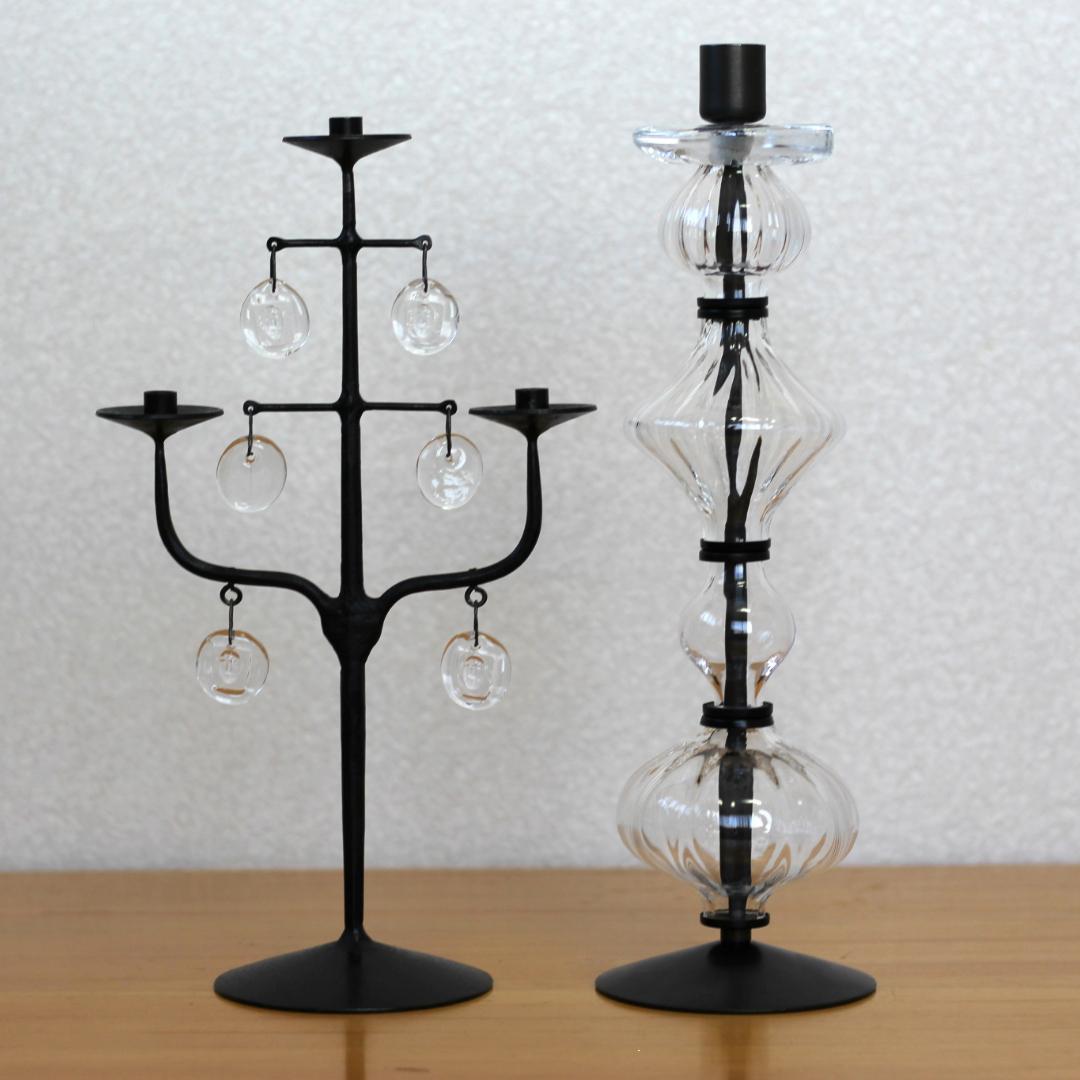 【美品・刻印】Erik Hoglund　エリックホグラン　キャンドルスタンド