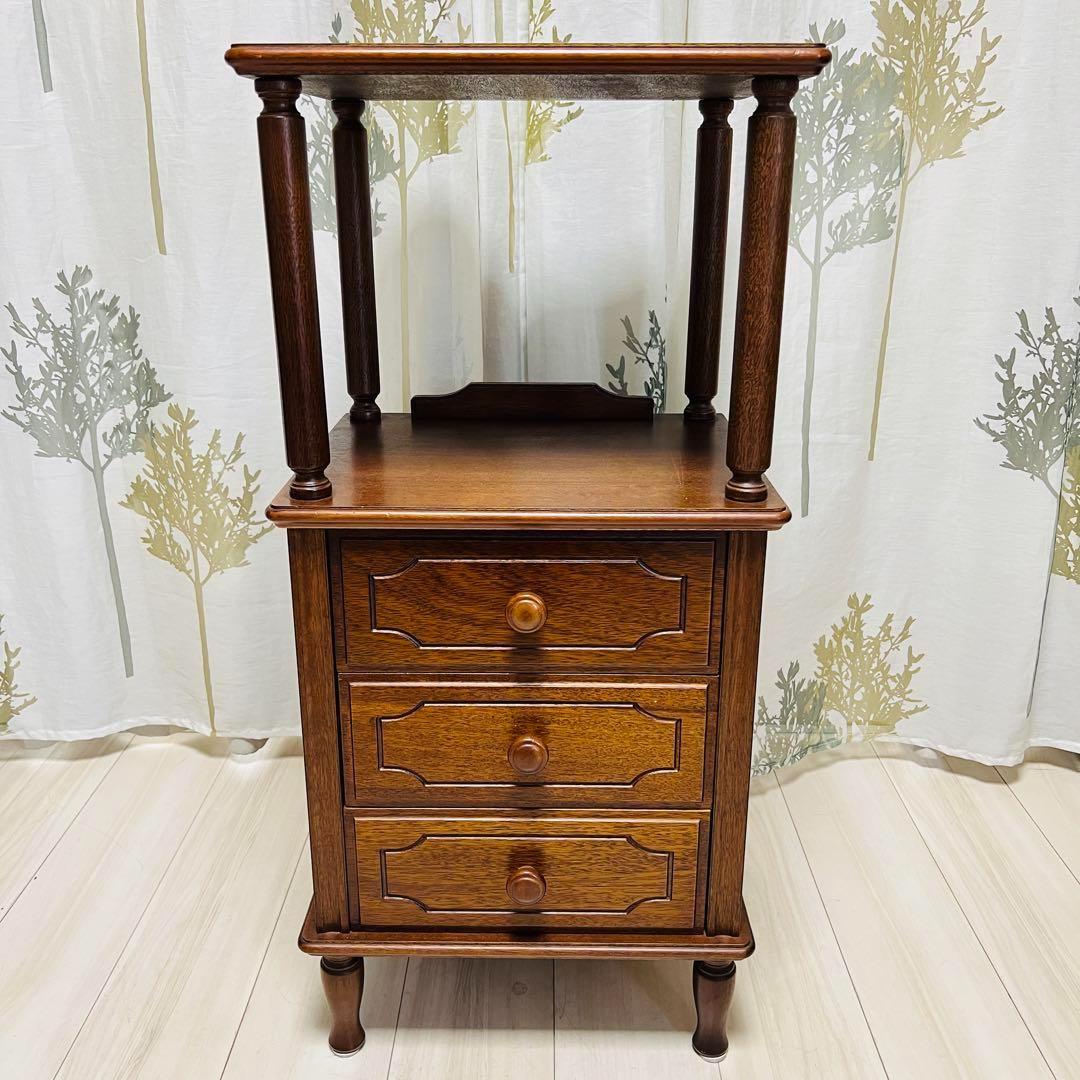 綾野製作所　アヤノクラフト　電話台　レトロ　アンティーク