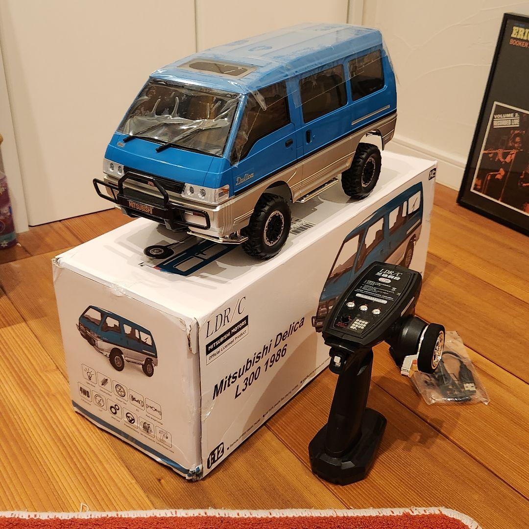 三菱デリカ L300 1986 4WD クローラーラジコン 1/12 ほぼ未使用