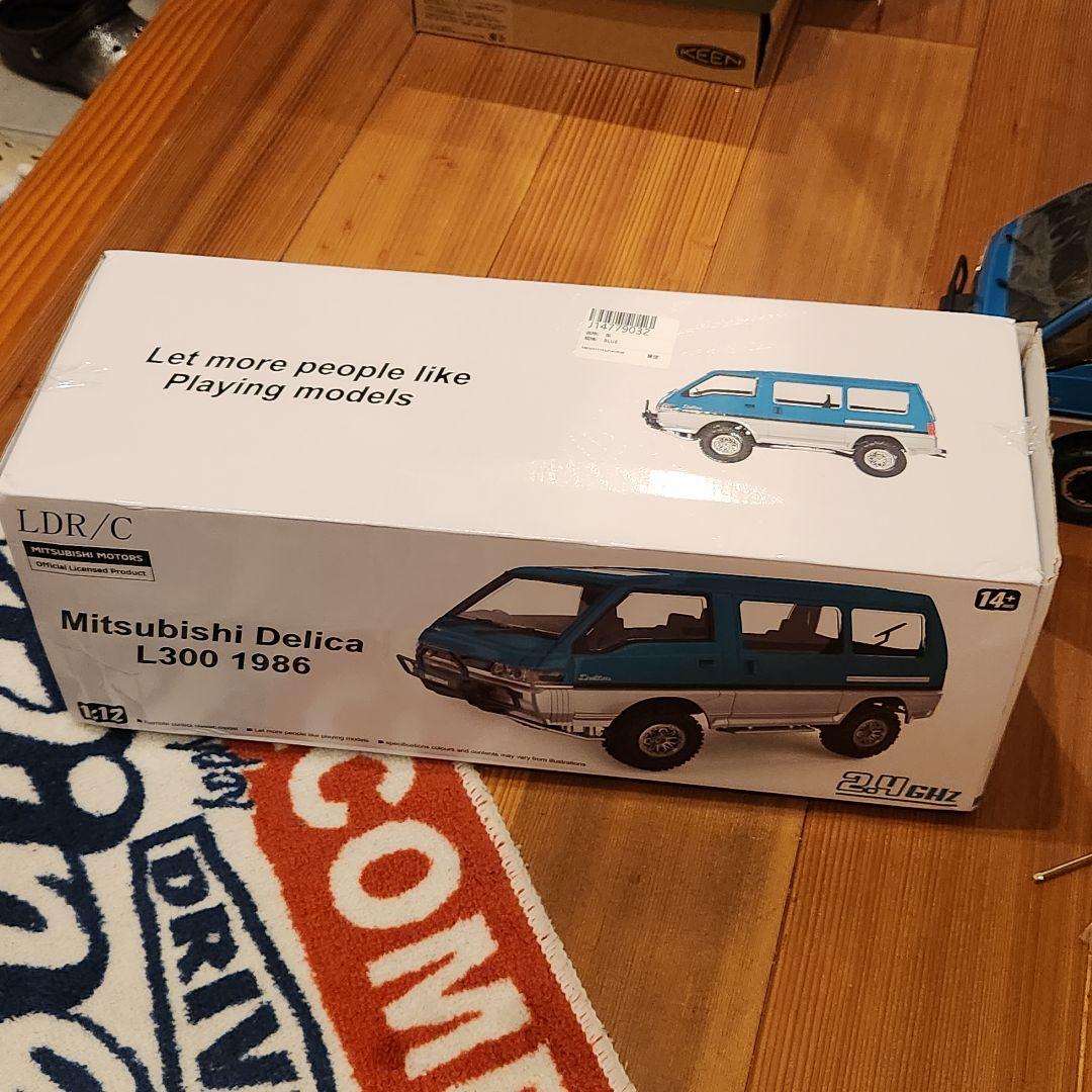 三菱デリカ L300 1986 4WD クローラーラジコン 1/12 ほぼ未使用